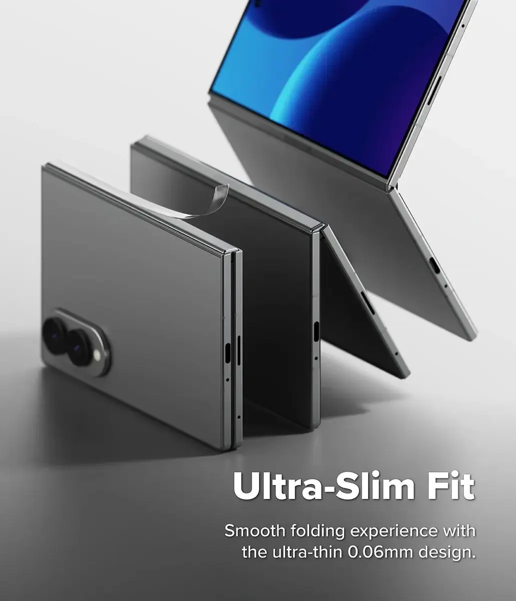Ringke Hinge Dual Easy Film Samsung Galaxy Z Fold8 - 2-Pack - afbeelding 6 van 6