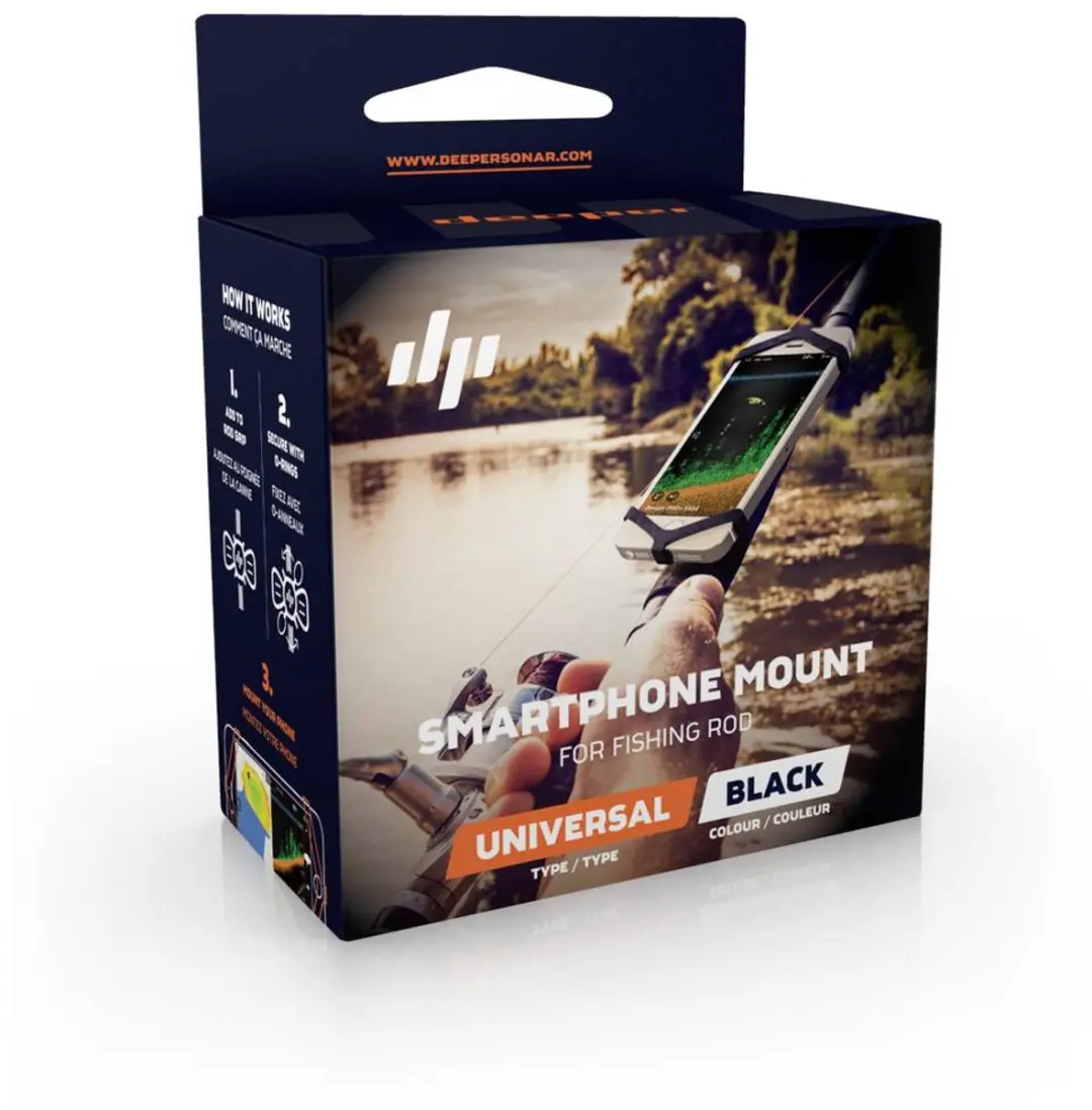 Deeper Telefoonhouder voor Smart Fishfinder - ITGAM0003 - Zwart - afbeelding 5 van 6