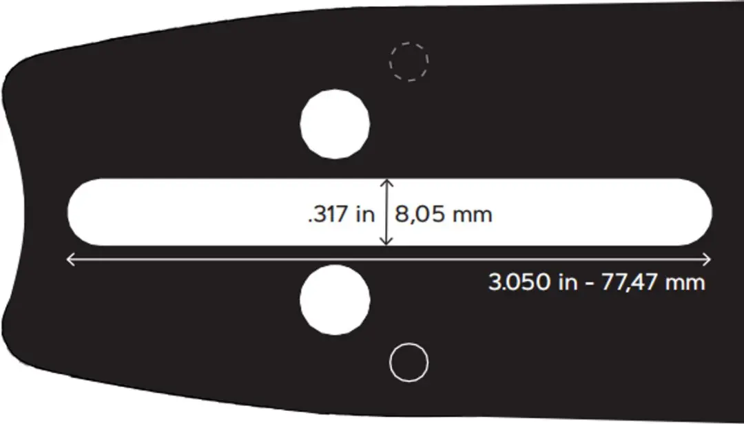 Oregon AdvanceCut 130MLBK095 Zwaard - 33cm - 1,3mm Groef - afbeelding 3 van 6