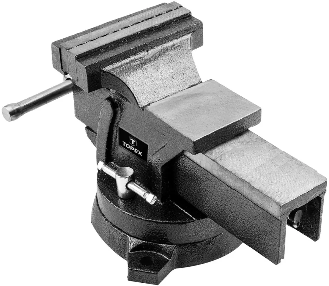 Topex 07A215 Bankschroef 150mm - Draaibaar - afbeelding 3 van 6