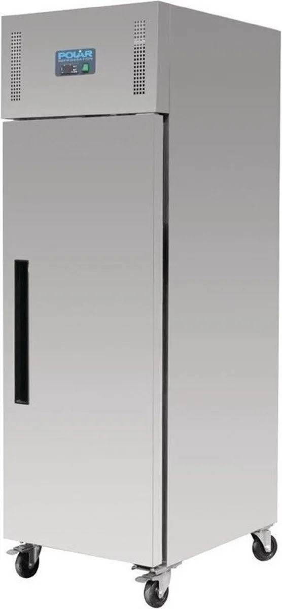 Polar 1-Deurs Patisserie Vriezer GL181 - 850L - Grijs