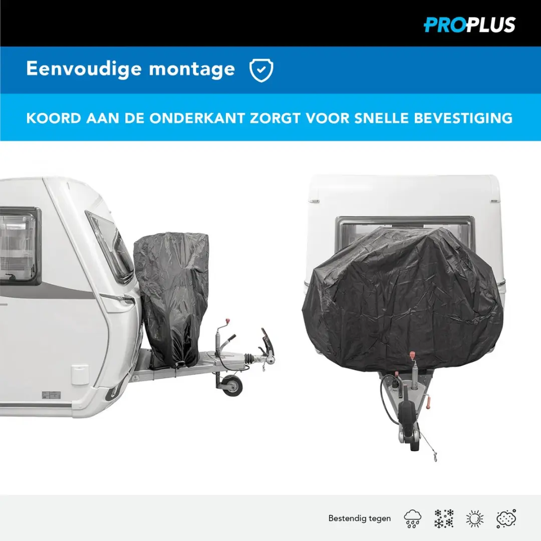 ProPlus Fietshoes Dissel XL - Voor 2 Elektrische Fietsen - Zwart - afbeelding 3 van 6