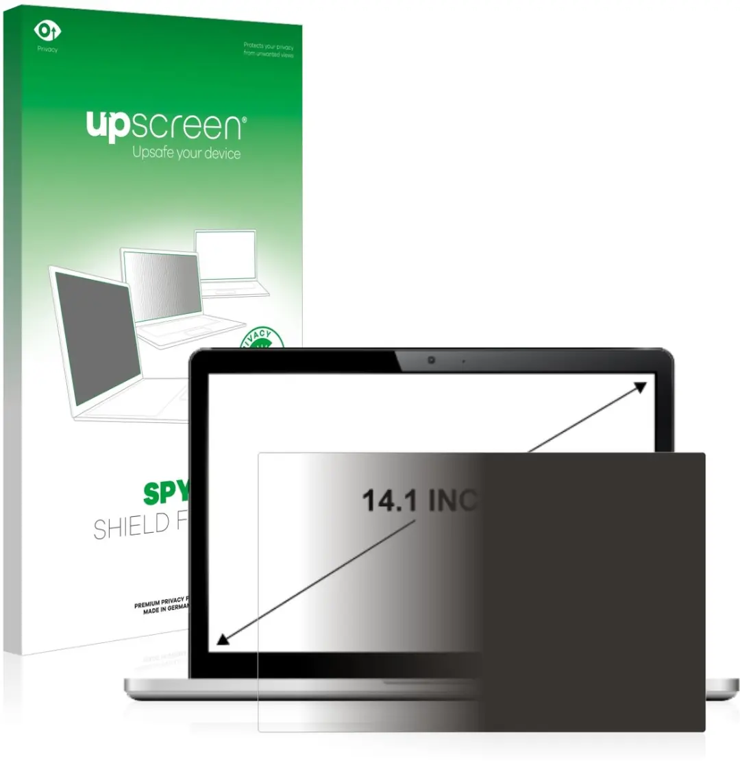 upscreen Spy Shield 3620775 Privacy Filter 14.1 inch
