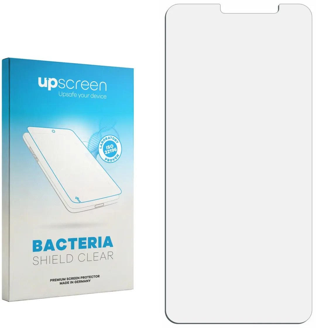 upscreen Antibacteriële Screenprotector Wiko Y80 - Transparant - afbeelding 4 van 5
