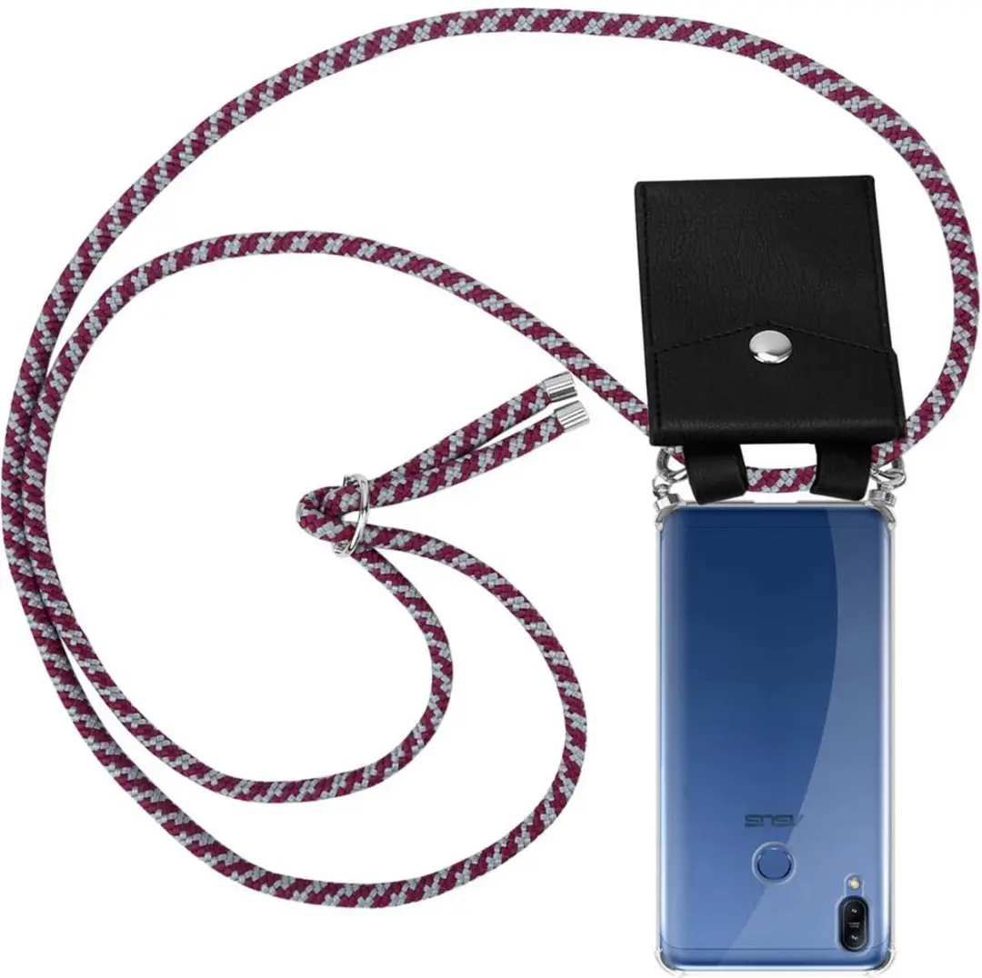 Cadorabo Hoesje geschikt voor Asus ZenFone MAX M2 in ROOD WIT