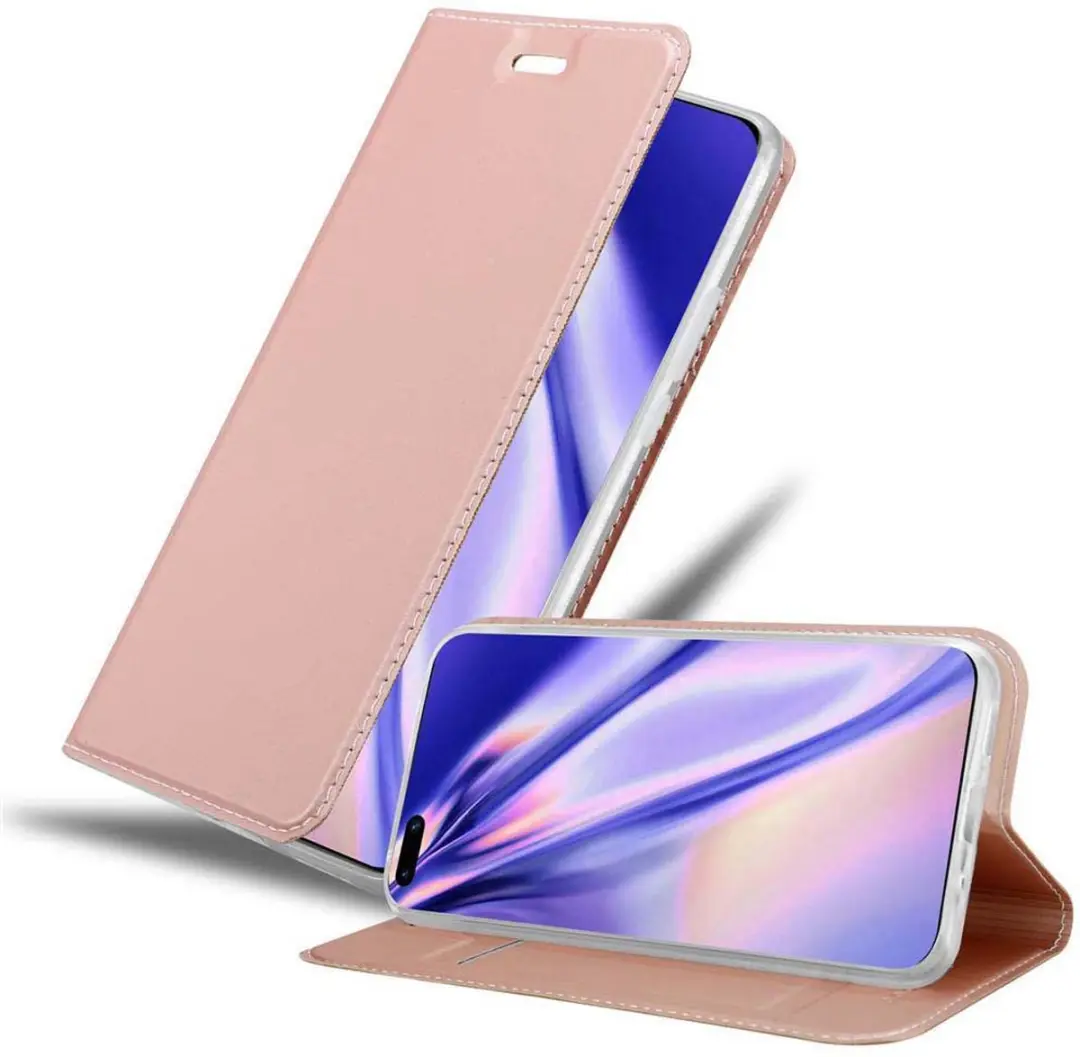 Cadorabo Hoesje geschikt voor Huawei P40 PRO / P40 PRO+ in CLASSY ROSE GOUD