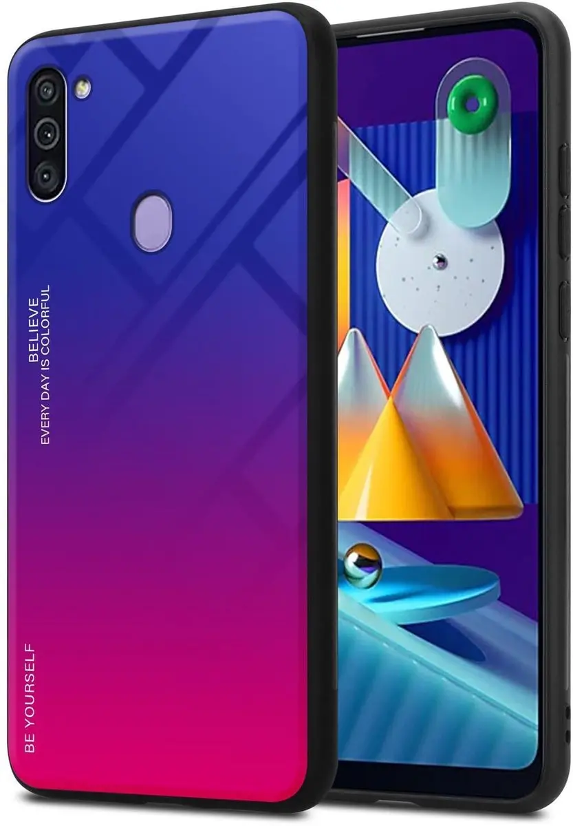 Cadorabo Hoesje geschikt voor Samsung Galaxy A11 / M11 in PAARS