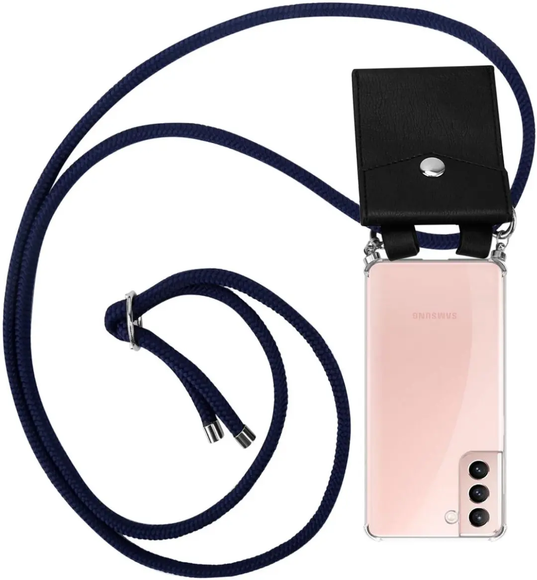 Cadorabo Hoesje geschikt voor Samsung Galaxy S21 5G in DIEP BLAUW