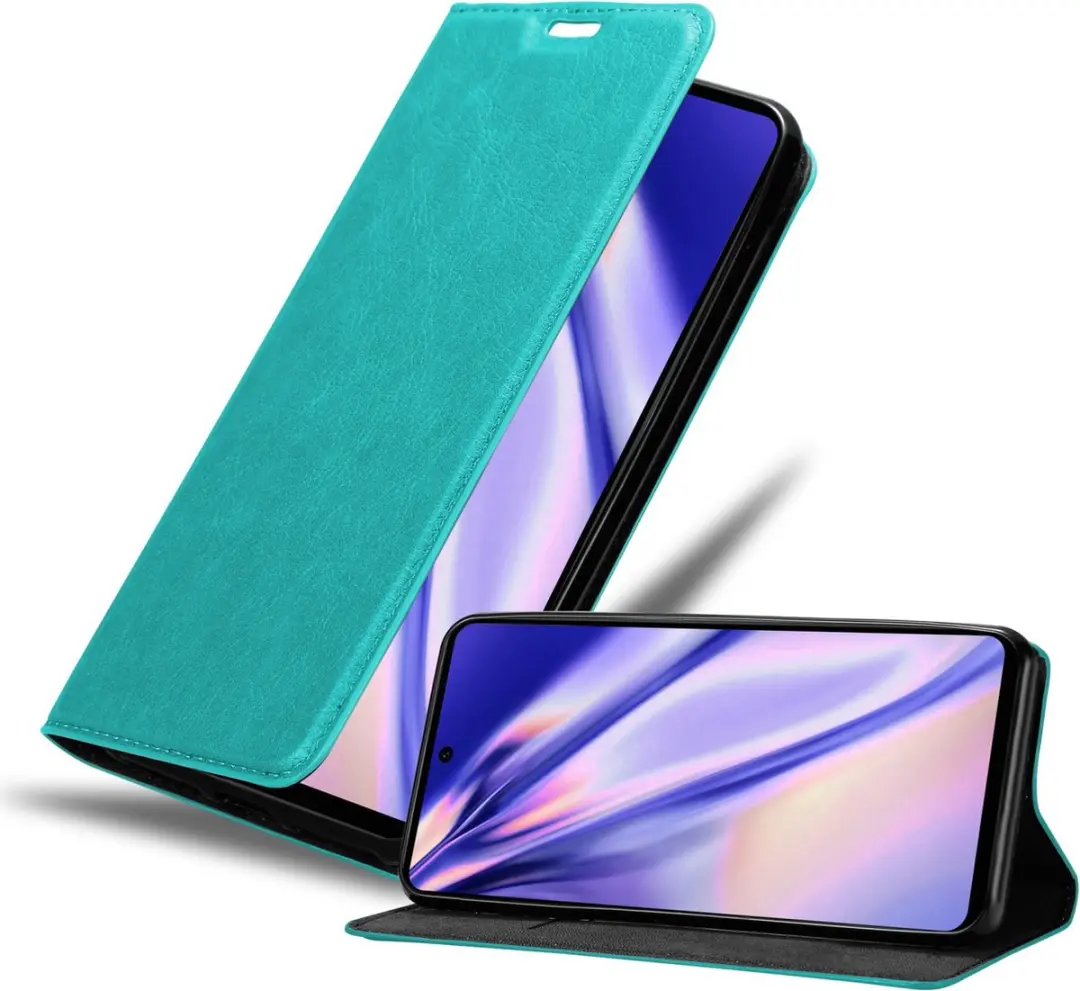 Cadorabo Hoesje geschikt voor Motorola MOTO G200 5G in BENZINE TURKOOIS