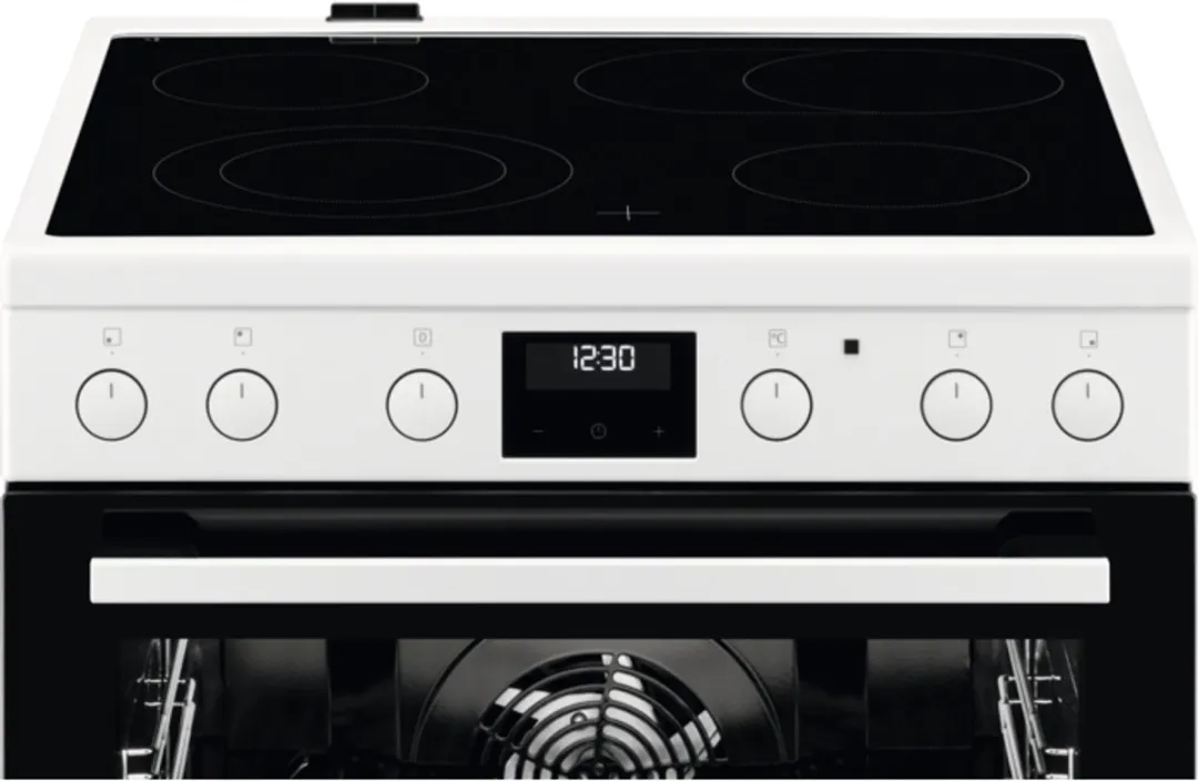 AEG CCB6441BBW Heteluchtfornuis - 4 Kookzones - 3-Fasen