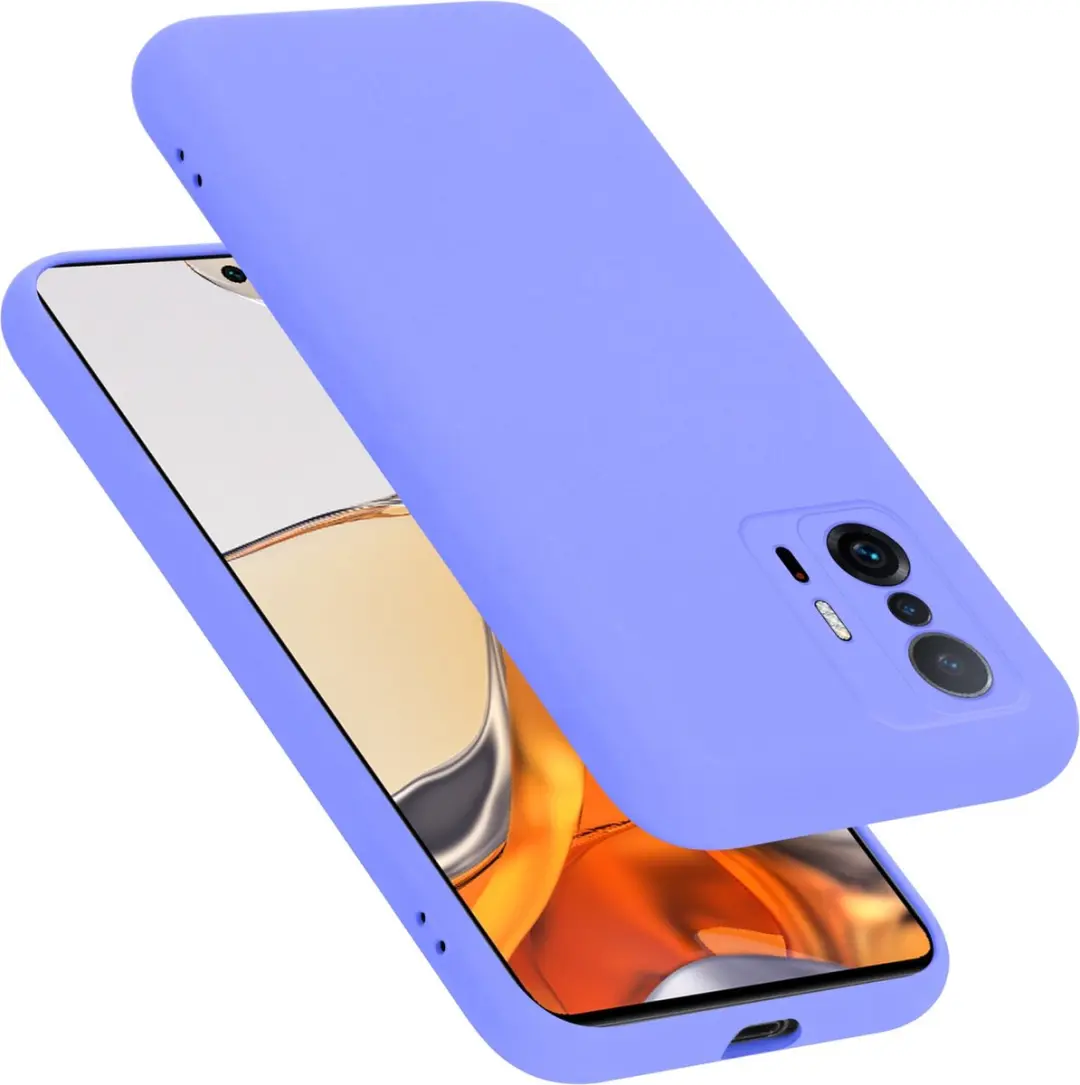 Cadorabo Hoesje geschikt voor Xiaomi 11T / 11T PRO in LIQUID LICHT PAARS