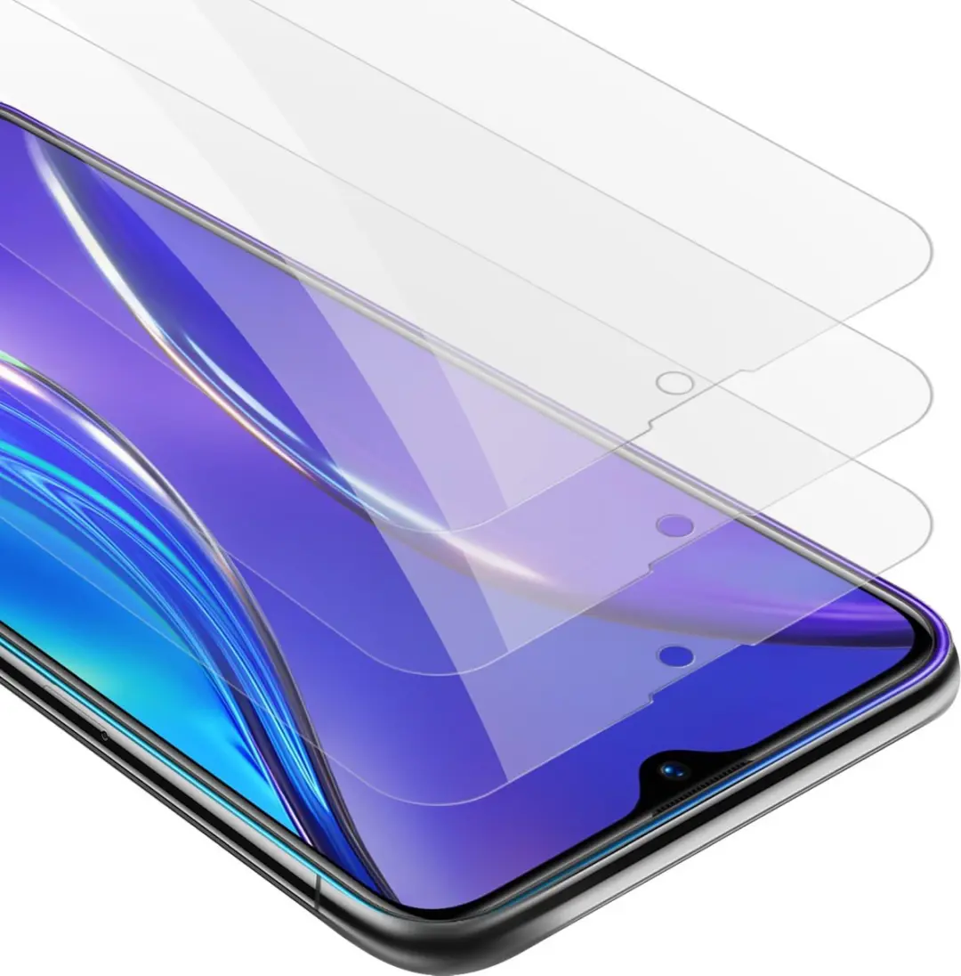 Cadorabo 3x Screenprotector geschikt voor Realme X2 / XT / Oppo K5