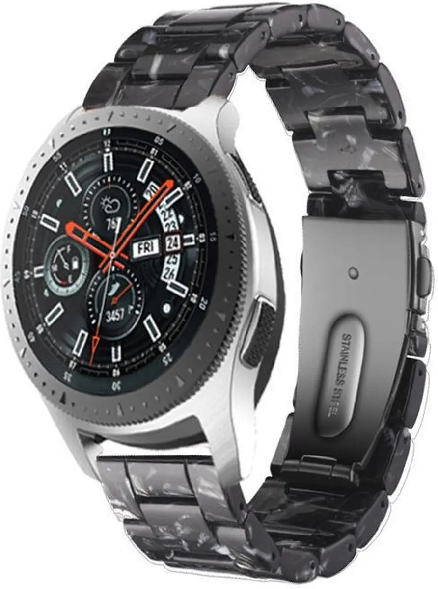 Cadorabo Hars bandje 20mm geschikt voor Samsung Galaxy Watch 42mm / 3 / 4 / 5 in