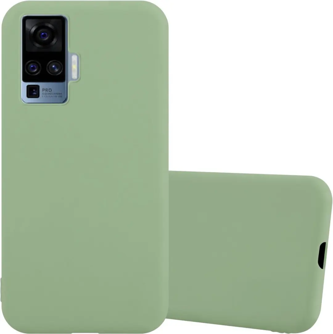 Cadorabo Hoesje geschikt voor Vivo X51 5G in CANDY PASTELL GROEN