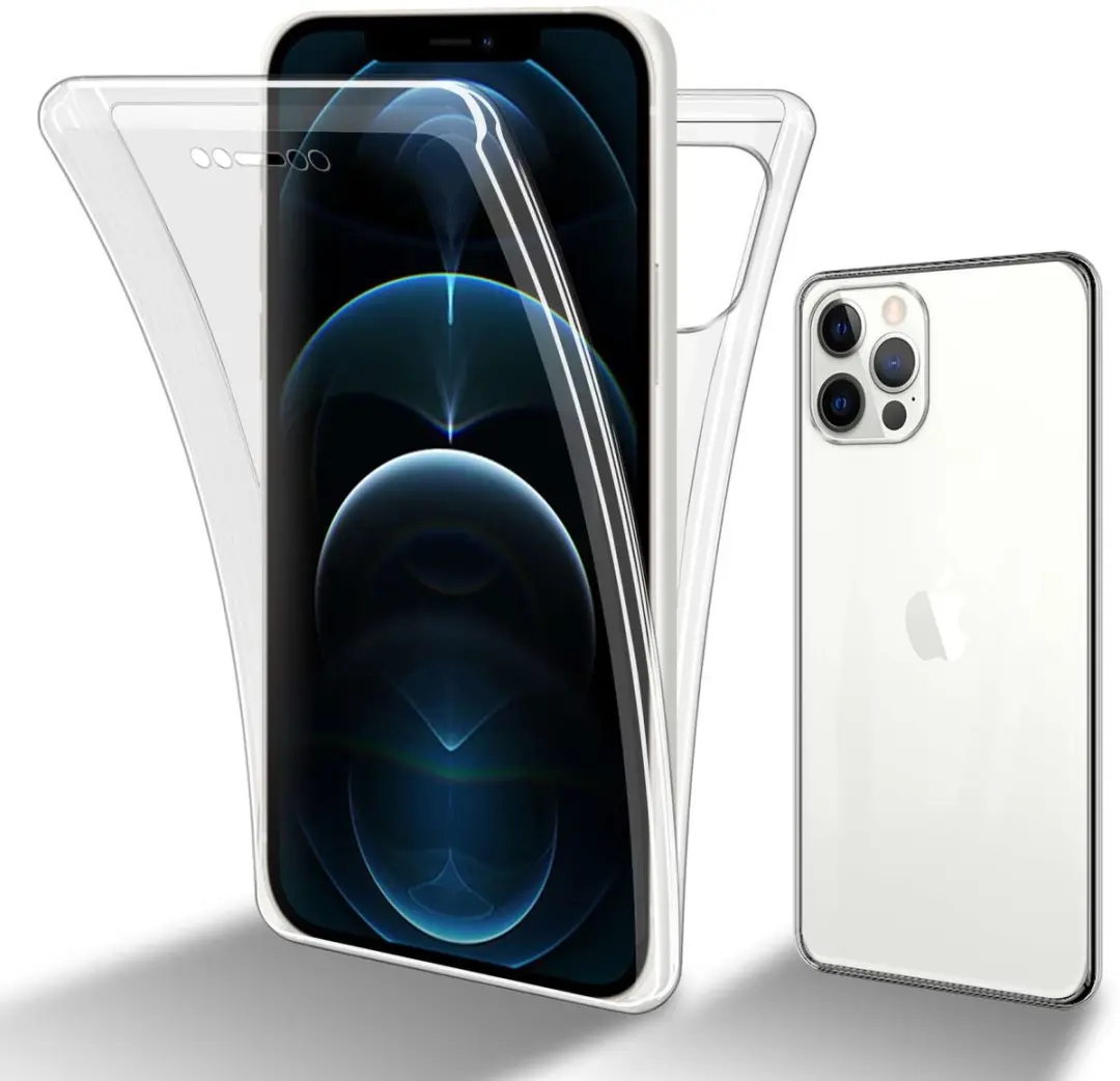 Cadorabo Hoesje geschikt voor Apple iPhone 12 / 12 PRO in TRANSPARANT
