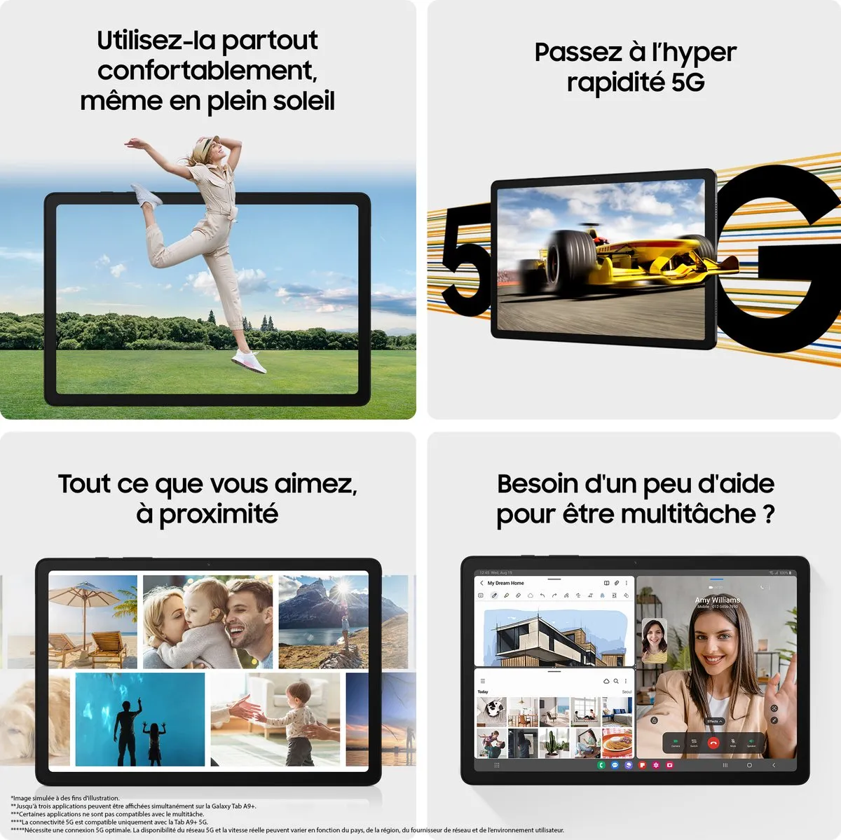 Samsung Galaxy Tab A9 Plus SM-X210 128GB - Grijs - afbeelding 5 van 6