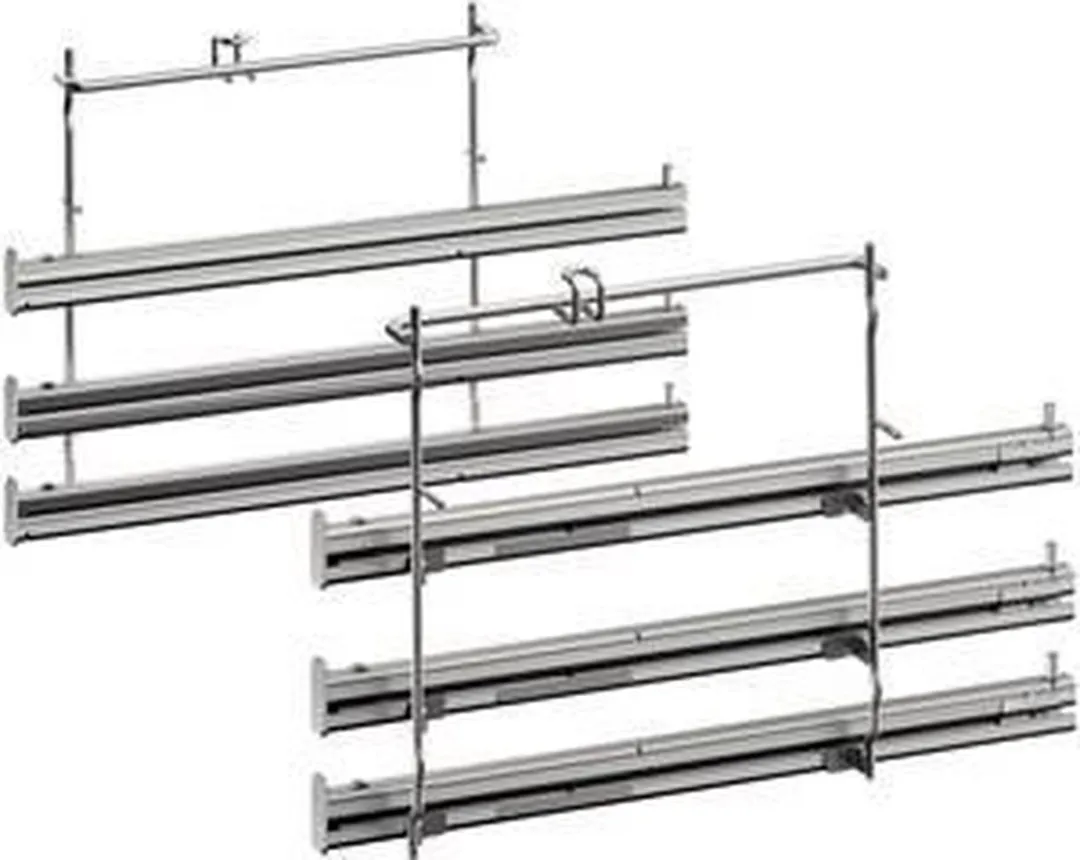 Bosch Uitschuifstuk 3-delig 00577539 - Zilver