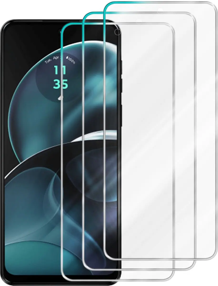 Cadorabo 3x Screenprotector geschikt voor Motorola Moto G14