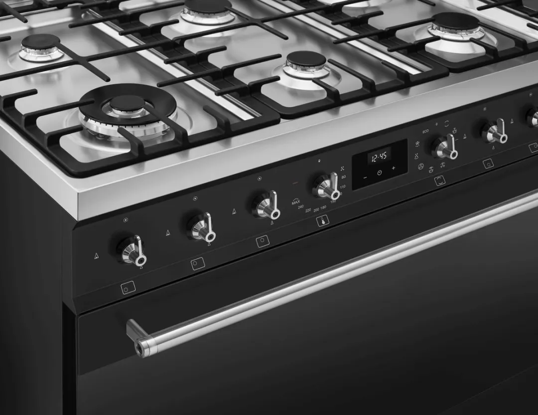 Smeg C9GMMBNLK2 Gasfornuis 90cm - Mat zwart - afbeelding 6 van 6