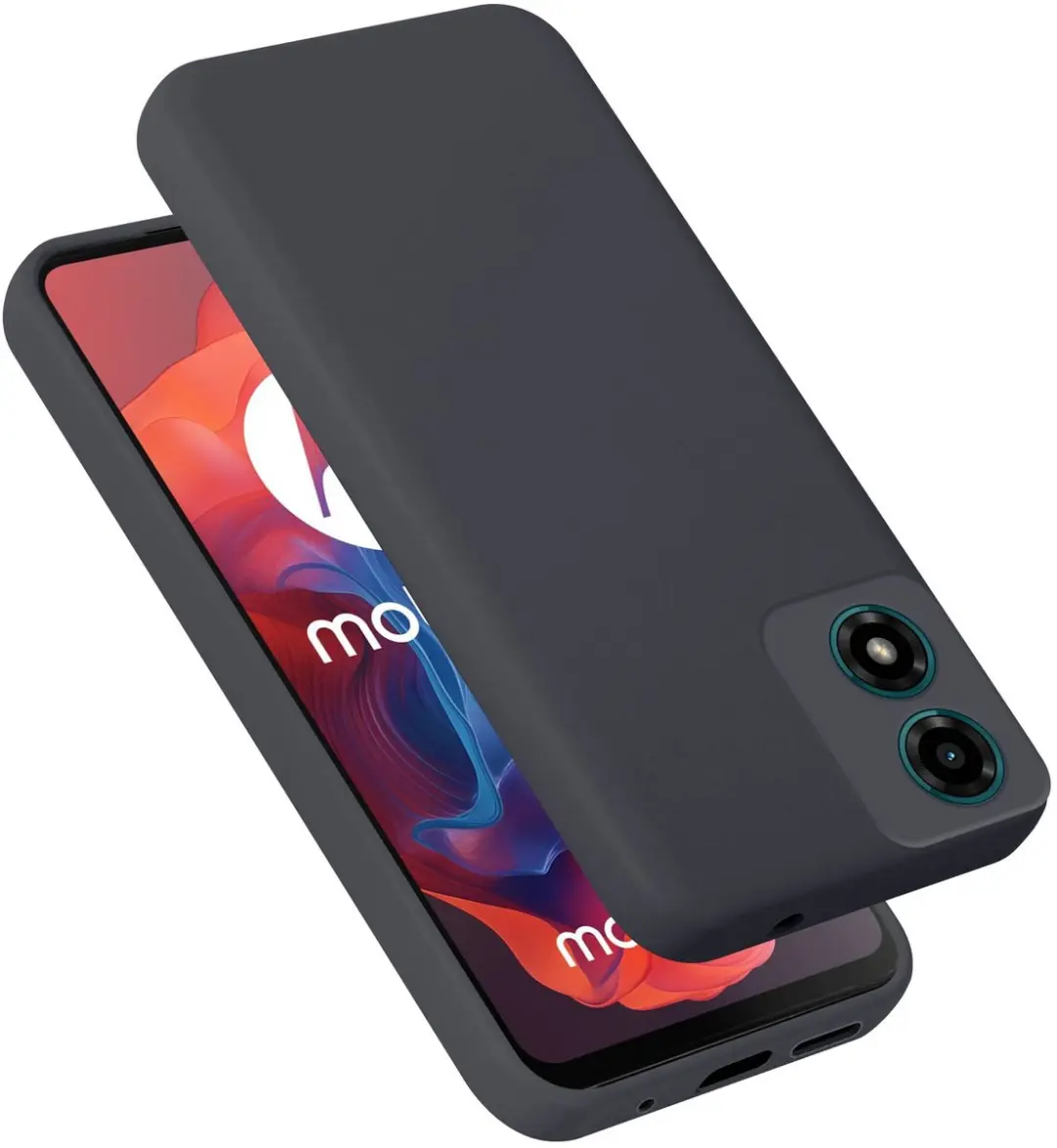 Cadorabo Hoesje geschikt voor Motorola Moto G04 / G04s / G24 / E14 Case in Liqui