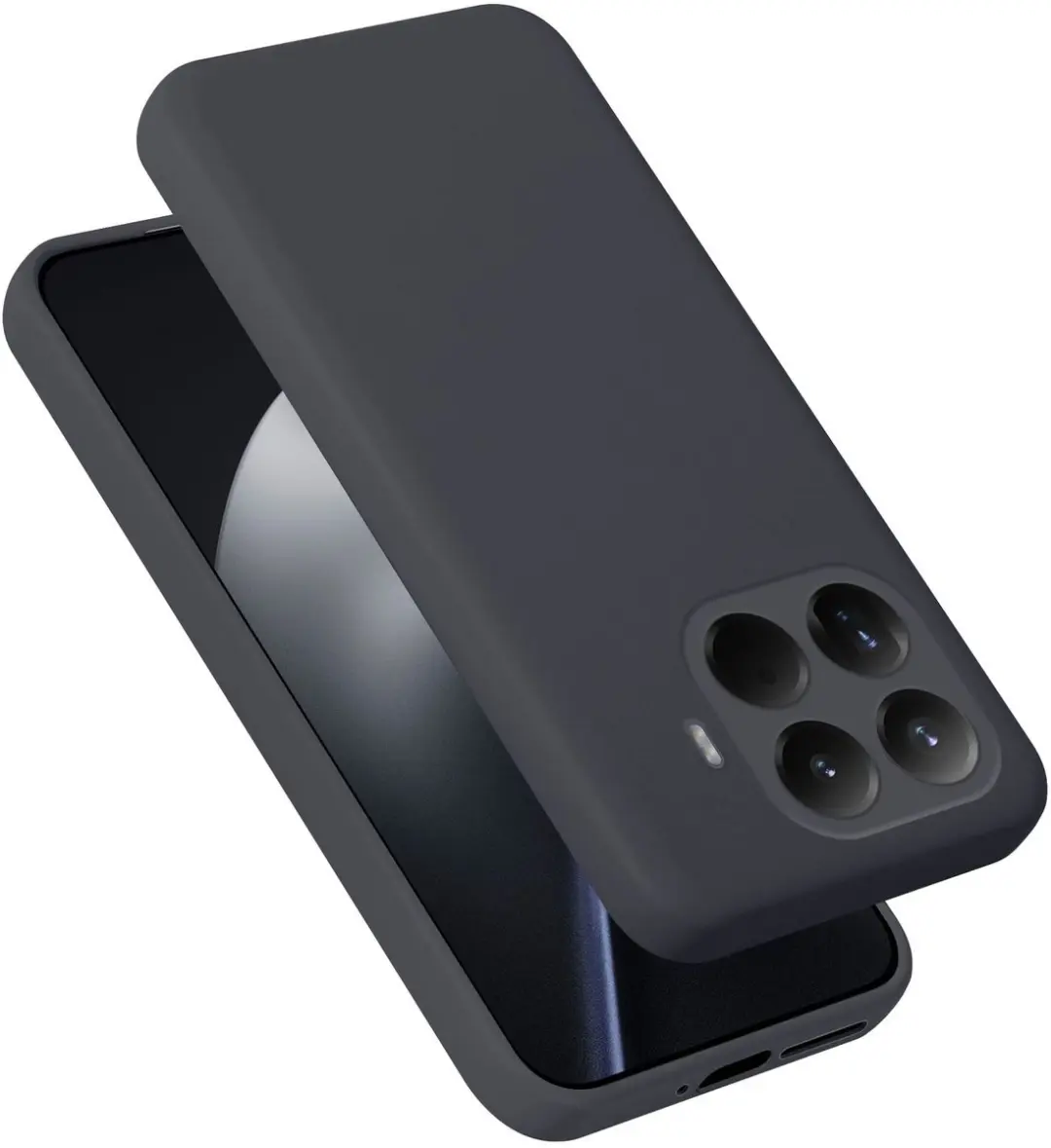 Cadorabo Hoesje geschikt voor Xiaomi 15T Pro Case in Liquid Zwart Beschermhoes g