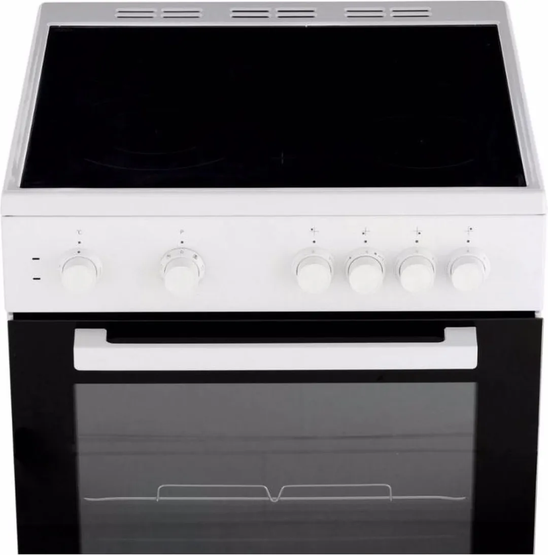 Beko FSM67010GW Keramisch Fornuis 3-fasen - 4 Kookzones