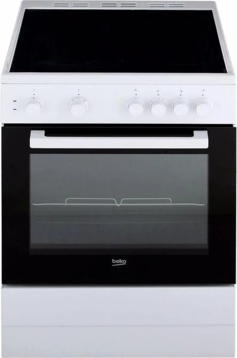 Beko FSM67010GW Keramisch Fornuis 3-fasen - 4 Kookzones