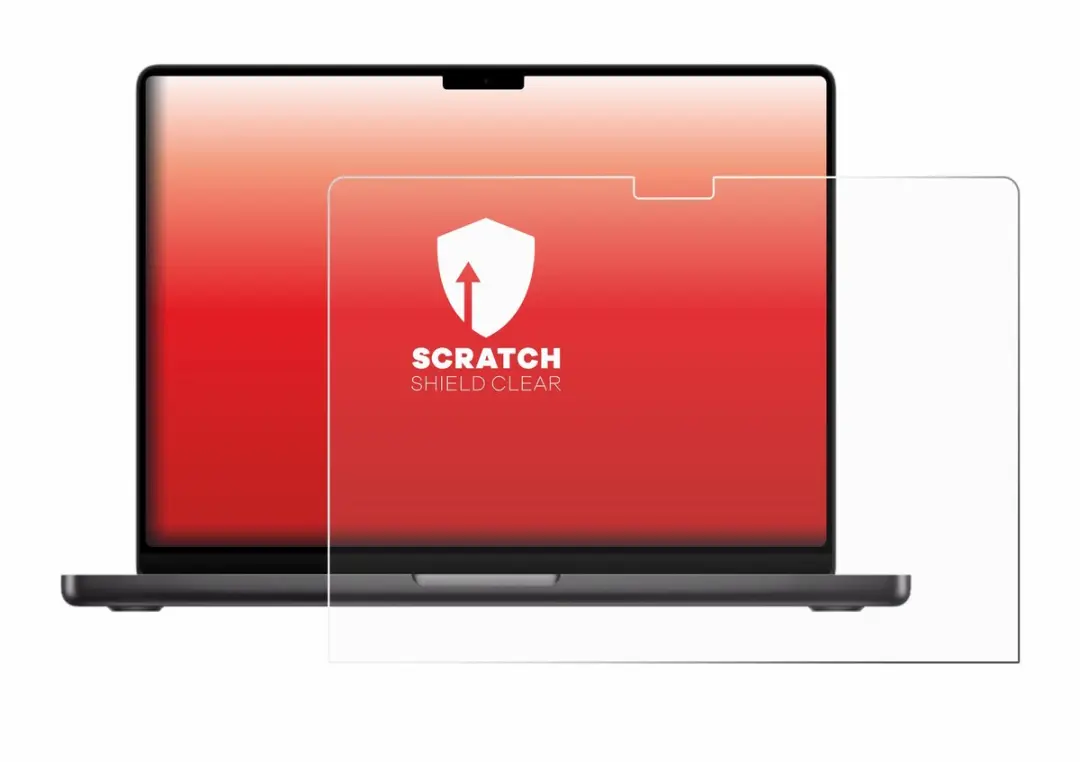 upscreen Screenprotector MacBook Pro 14" M5 - Transparant - afbeelding 5 van 6