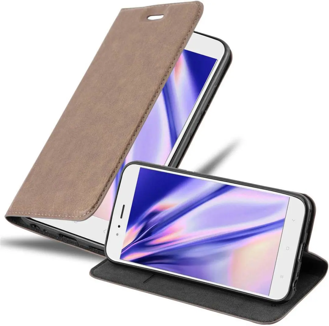 Cadorabo Hoesje geschikt voor Xiaomi Mi A1 / Mi 5X in KOFFIE BRUIN