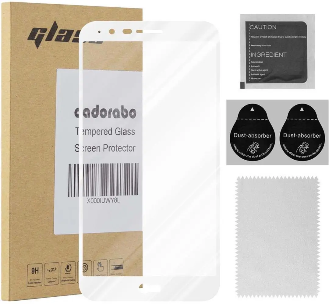Cadorabo Screenprotector geschikt voor LG STYLO 3 Volledig scherm pantserfolie B