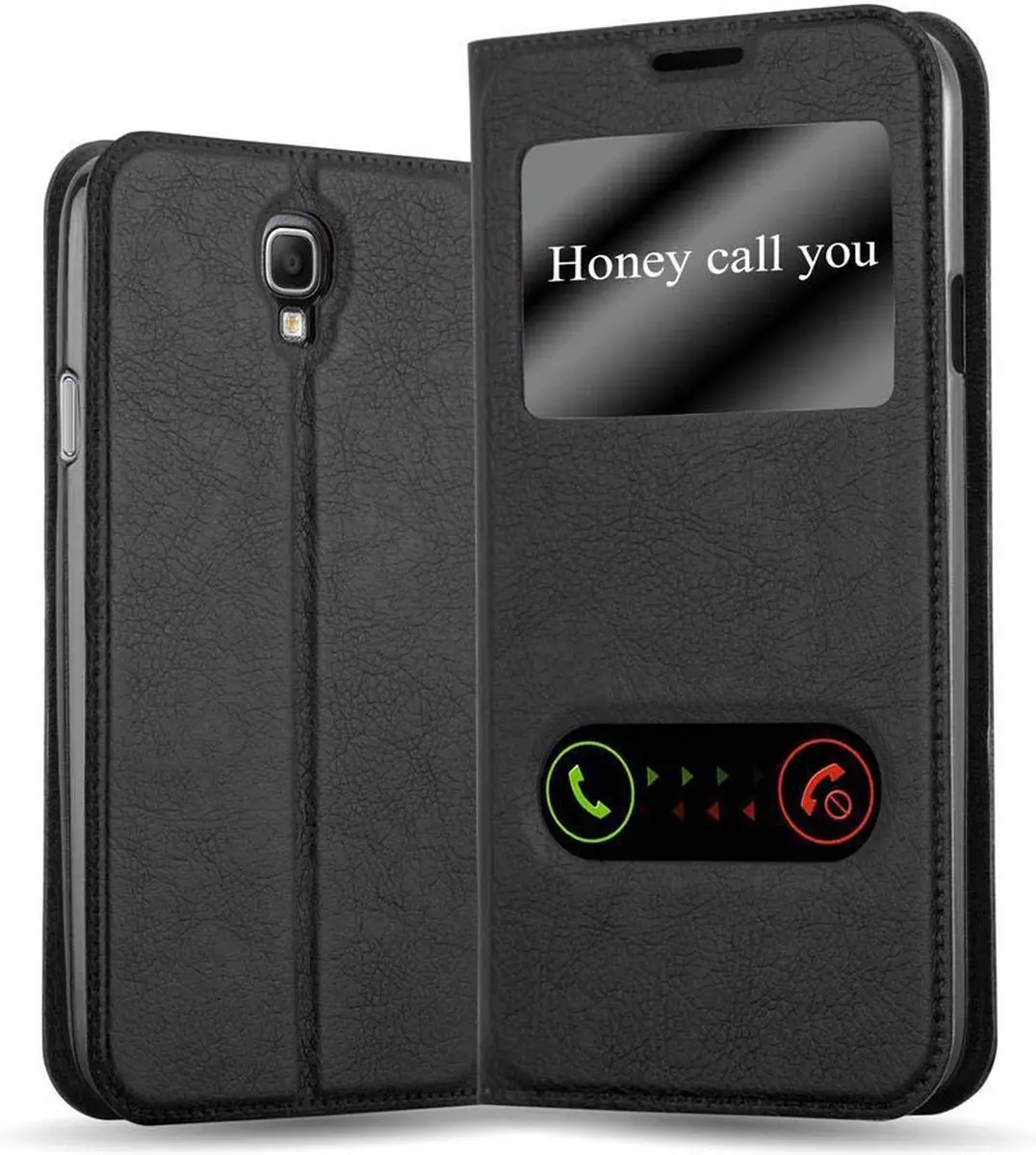 Cadorabo Hoesje geschikt voor Samsung Galaxy NOTE 3 NEO in KOMEET ZWART