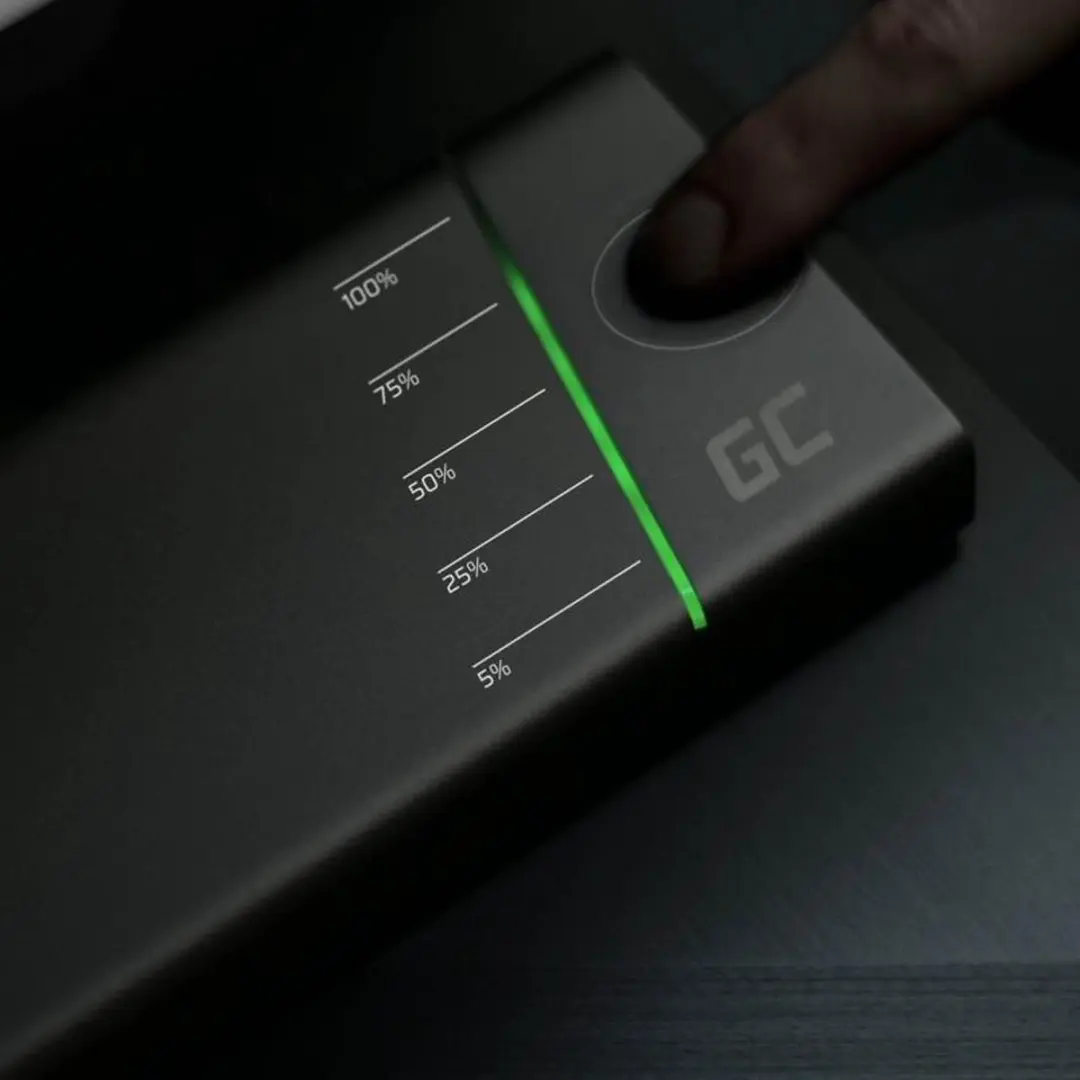 Green Cell PowerPlay Ultra PBGC04 Powerbank 26800mAh - afbeelding 6 van 6