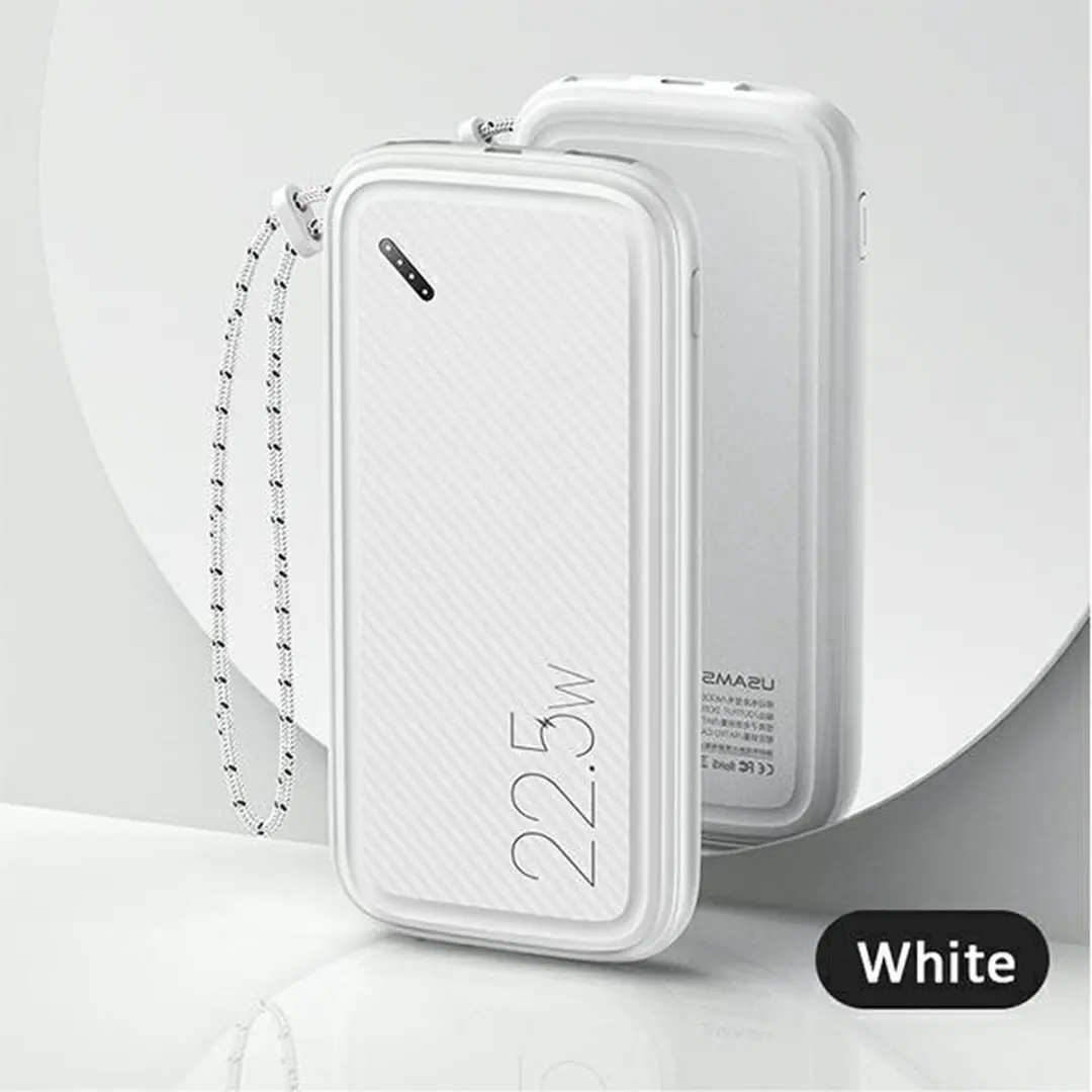 USAMS PB56 Powerbank US-CD151 - 10000mAh - Wit - afbeelding 6 van 6