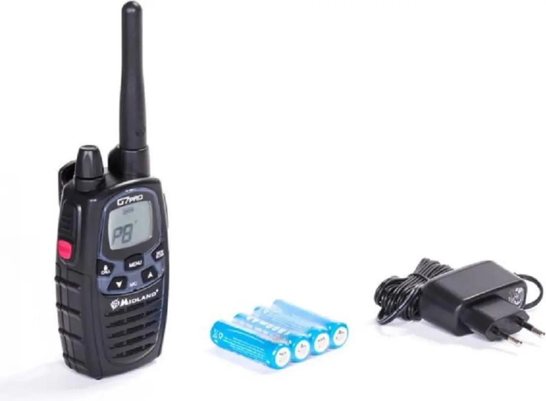 Midland G7 Pro C1090.14 PMR/LPD portofoon - Zwart - afbeelding 3 van 6
