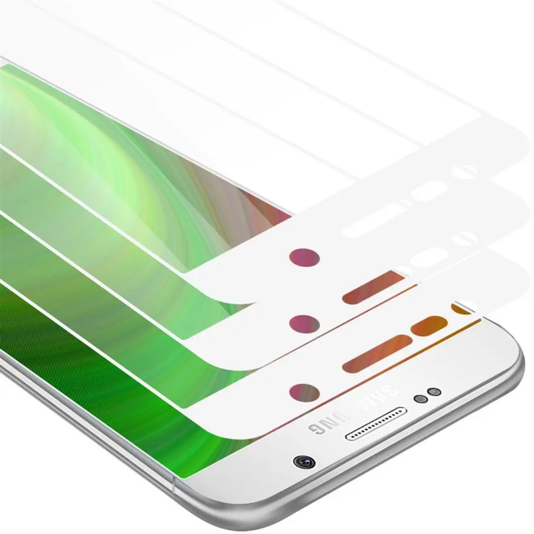Cadorabo 3x Screenprotector geschikt voor Samsung Galaxy NOTE 5 Volledig scherm