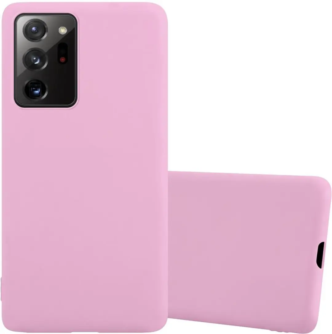Cadorabo Hoesje geschikt voor Samsung Galaxy NOTE 20 PLUS in CANDY ROZE