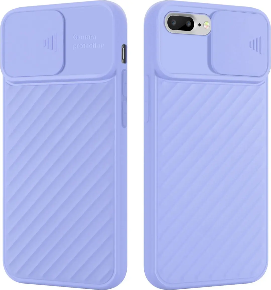 Cadorabo Hoesje geschikt voor Apple iPhone 7 PLUS / 7S PLUS / 8 PLUS in Mat Paar