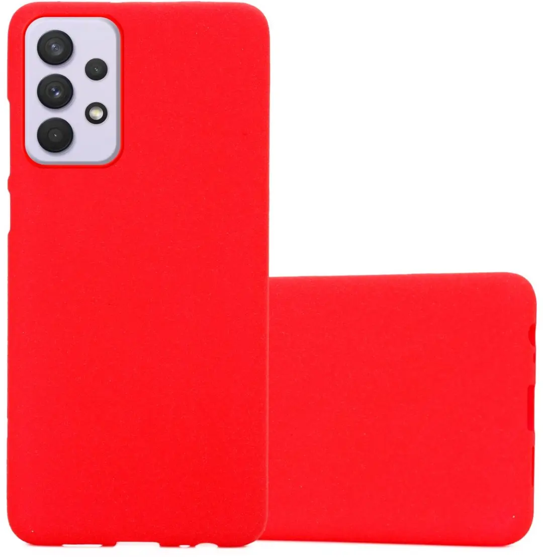 Cadorabo Hoesje geschikt voor Samsung Galaxy A33 5G in FROST ROOD