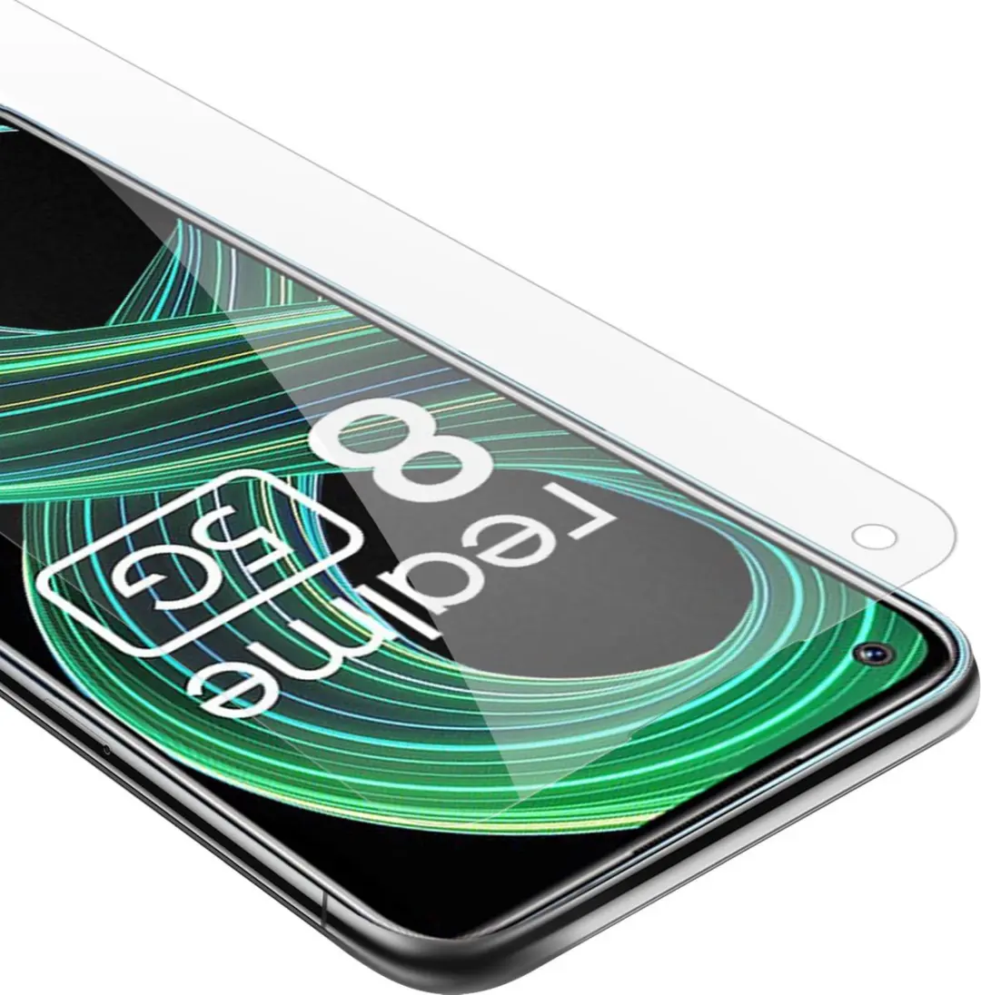 Cadorabo Screenprotector geschikt voor Realme 8 5G / V13 / Q3 / Q3i / Narzo 30 5