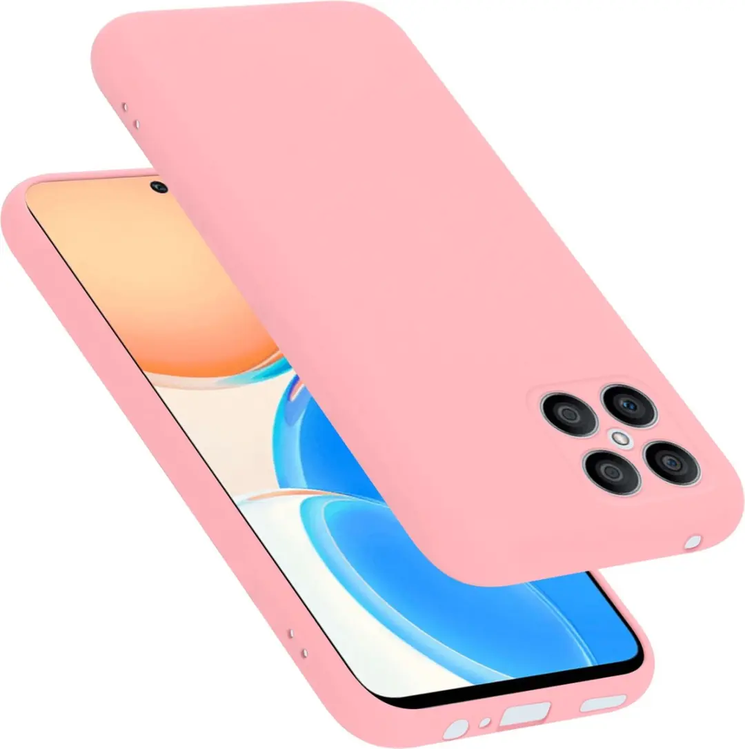Cadorabo Hoesje geschikt voor Honor X8 in LIQUID ROZE