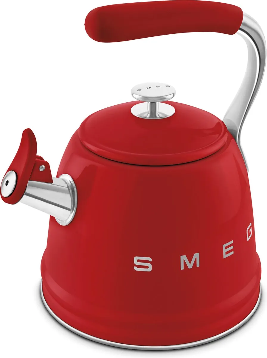 Smeg WKF01RD Fluitketel - 2.3L - Rood