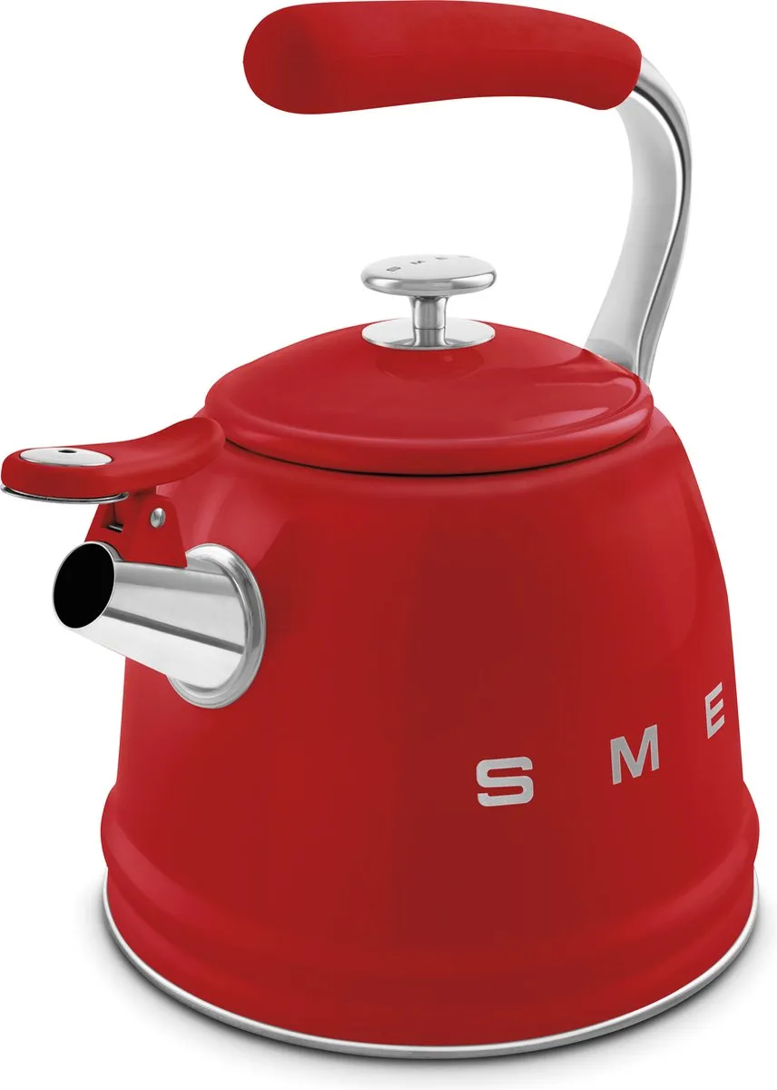 Smeg WKF01RD Fluitketel - 2.3L - Rood