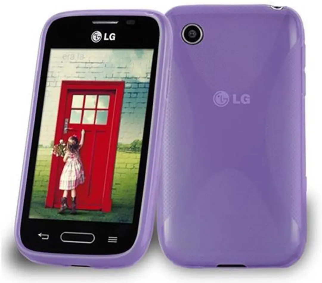Cadorabo Hoesje geschikt voor LG L40 in LILA VIOLET