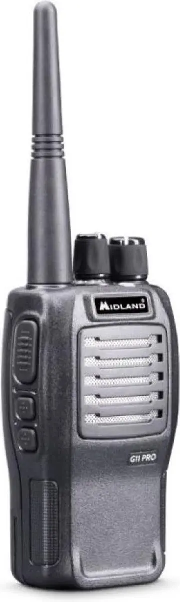 Midland G11 Pro C966.06 Portofoon - PMR446 - Zwart - afbeelding 2 van 6