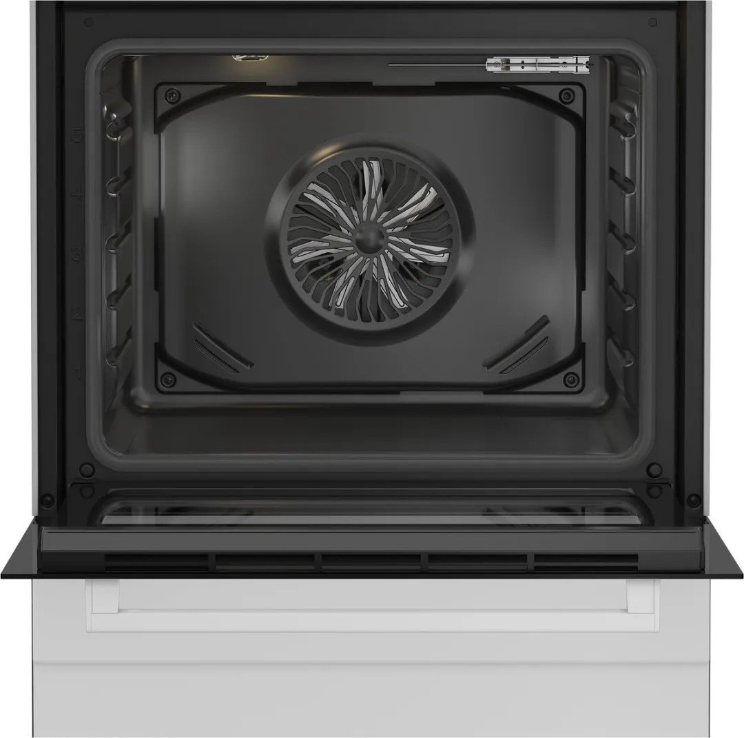 Beko FBM6701W Vrijstaand Keramisch Fornuis - 4 Kookzones - 1 Oven