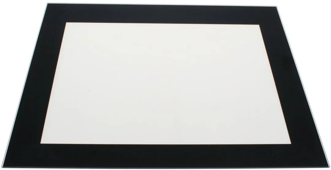 Whirlpool Oven Deurglas Binnenste 480121101609 - Zwart/Wit