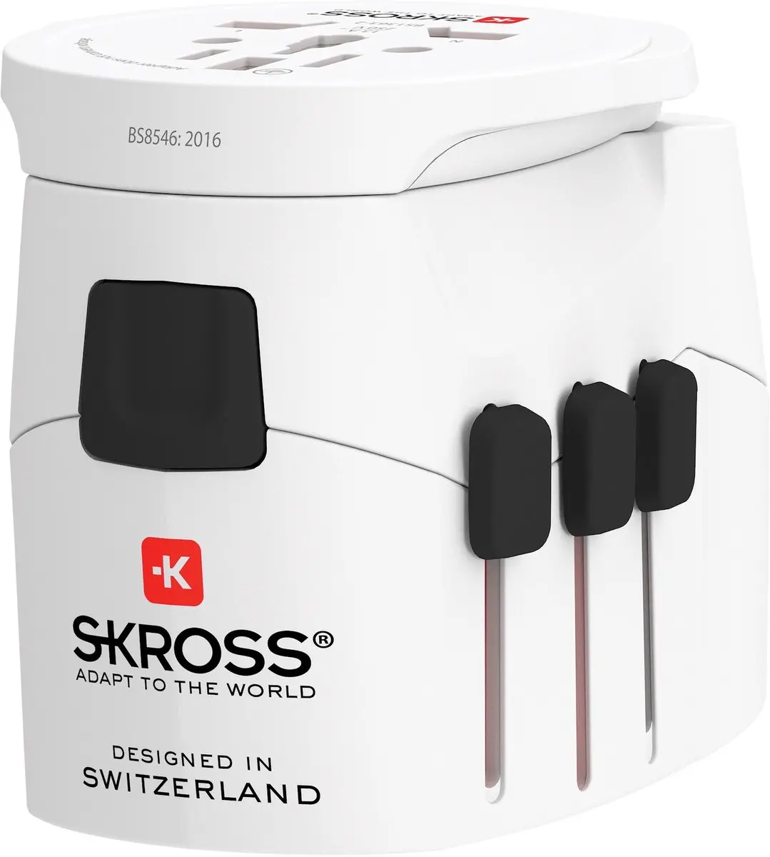 Skross Wereld Adapter Pro Light USB Reisadapter