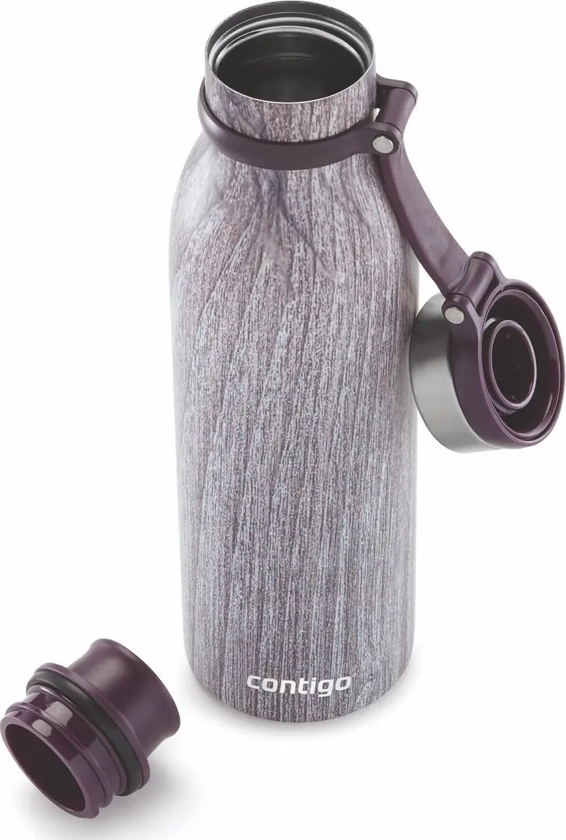 Contigo Matterhorn Drinkfles - 590ml - Blonde Wood - afbeelding 2 van 6