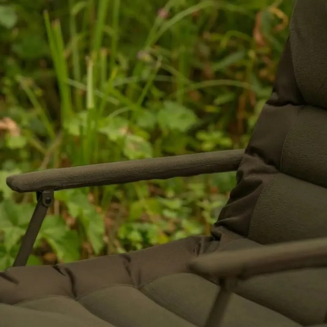 Avid Carp Benchmark Leveltech High Back Recliner Chair - Groen - afbeelding 2 van 2