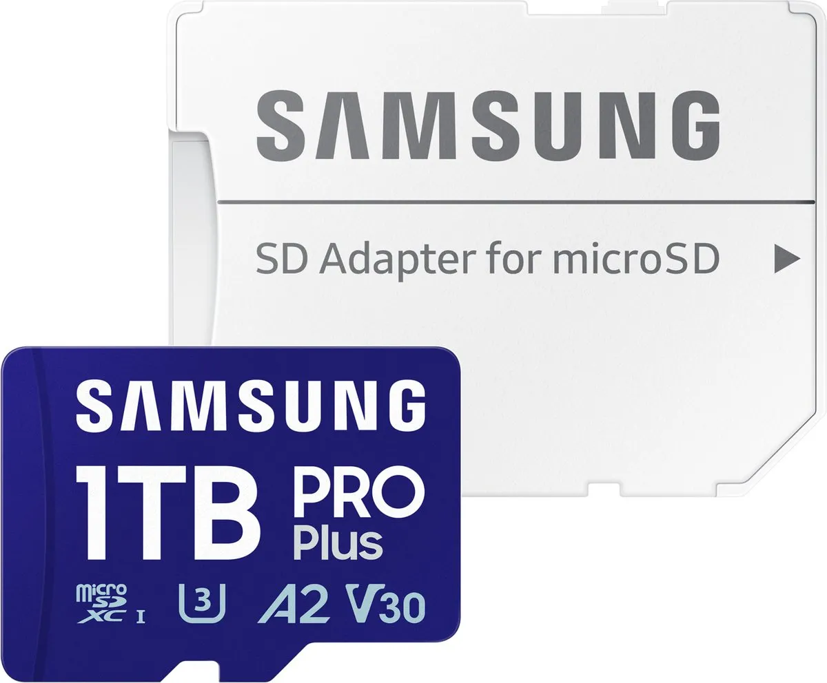 Samsung PRO Plus Micro SD 1TB - Incl. Adapter - 180/130 MB/s - afbeelding 5 van 6